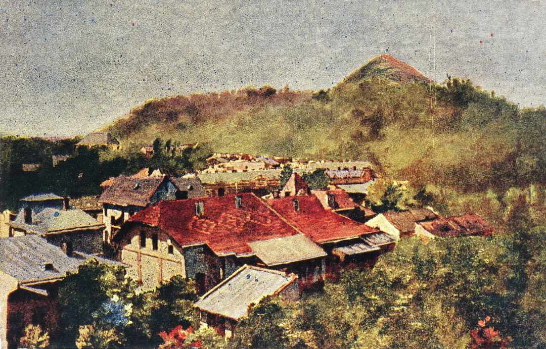 Околиця вілли Барвінських біля підніжжя Високого замку, листівка, початок ХХ ст.