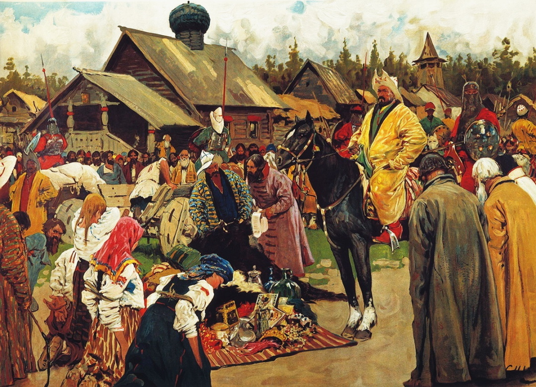 Сергій Іванов, Баскаки, 1909 р.