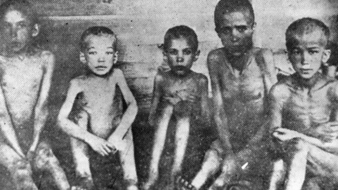 Голодні діти. Україна, 1933 рік