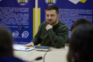 Зеленський узяв участь у форумі «Сковорода-300» та поспілкувався зі студентами трьох вишів