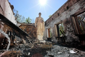 Для відбудови зруйнованого росіянами музею Сковороди шукають закордонних донорів