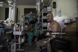 Турецькі журналісти показали роботу фронтової лікарні в Бахмуті