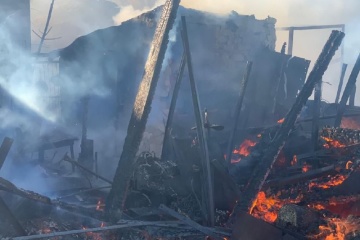 Ukraine : Plusieurs immeubles détruites dans la région de Donetsk 