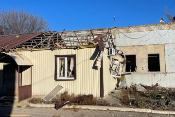 Russen greifen Region Donezk an. Stromleitungen beschädigt
