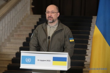 PM Shmyhal: Ukraine negotiates further support for displaced persons with UN 