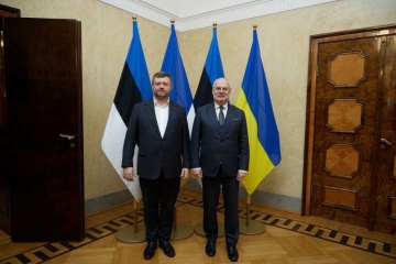 Estonia promete apoyar a Ucrania hasta la victoria