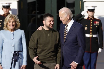 Volodymyr Zelensky et Joe Biden se sont rencontrés à la Maison Blanche