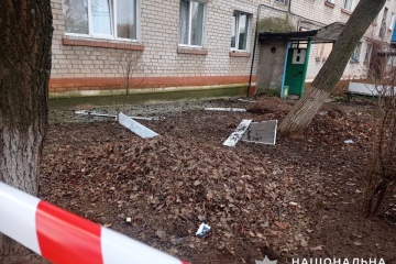 Une frappe russe a endommagé dix immeubles et une école à Kramatorsk