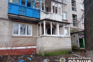 Une frappe russe a endommagé dix immeubles et une école à Kramatorsk