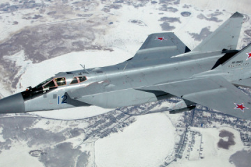 Russisches Jagflugzeug MiG 31 K brannte in Belarus