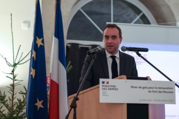 Französischer Verteidigungsminister zu Besuch in Kyjiw