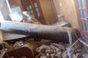 露軍ミサイル、ウクライナ西部で住宅に着弾するも爆発せず
