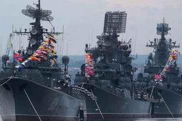 Five Russian warships combat ready in Black Sea, none of them carrying missiles
