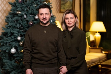 Zelensky felicita a los ucranianos por el Año Nuevo