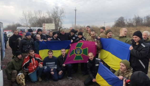 Another 50 Ukraine defenders returned from Russian captivity
