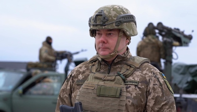 Наєв перевірив готовність підрозділів ППО на півночі України
