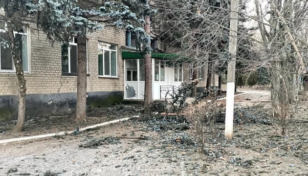 Apartment blocks, kindergarten damaged in Russia’s shelling of Donetsk region