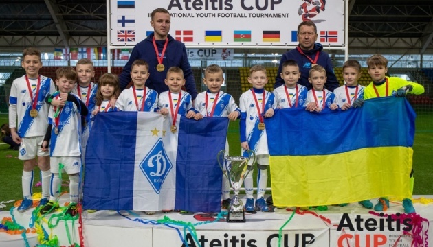 Дитяча футбольна команда київського «Динамо» виграла турнір у Литві