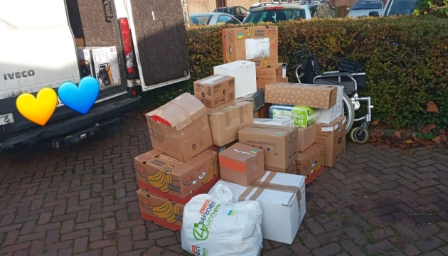 Українці в Нідерландах направили в Україну 119 фур гуманітарної допомоги