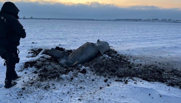 На Київщині виявили сім місць, де впали збиті 5 грудня ракети рф