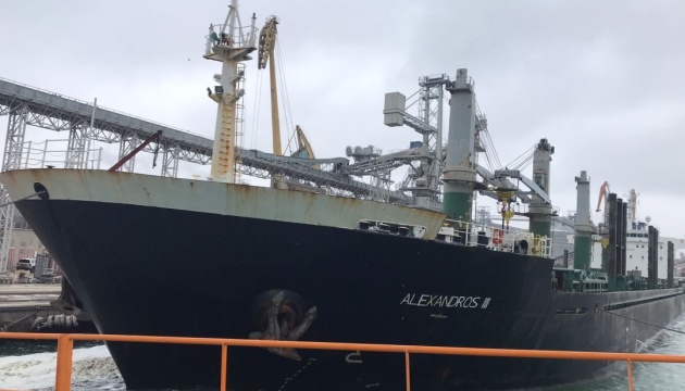 ウクライナの海洋港から農産物積載の貨物船がさらに４隻出港