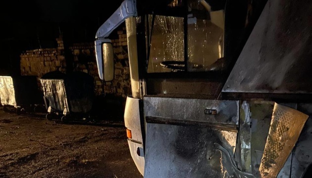 Invaders strike transport company in Mykolaiv