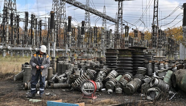 Ukrenergo: Russians hit energy infrastructure overnight