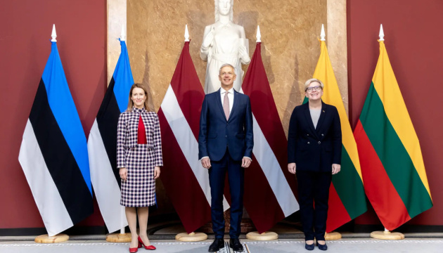 Прем'єри країн Балтії обговорили у Ризі підтримку України та енергетичну безпеку