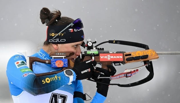 Жюлья Сімон виграла персьют етапу Кубка світу з біатлону