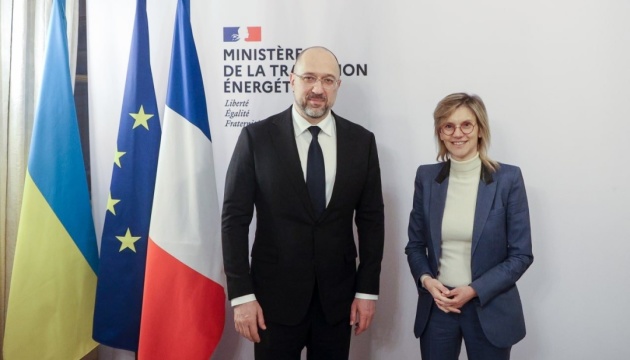 Shmyhal, Pannier-Runacher discuss France’s support for energy sector of Ukraine