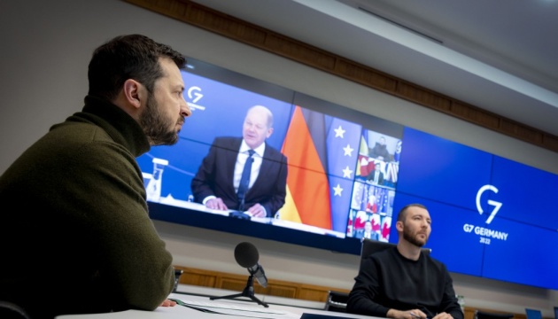 ゼレンシキー宇大統領、Ｇ７首脳に対してオンラインで演説　平和を早めるための３つの行動を指摘