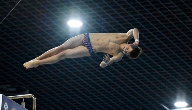 Олексій Середа став чемпіоном України зі стрибків у воду