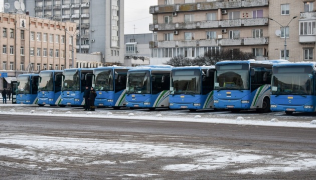 Естонія передала Житомирщині ще 11 автобусів