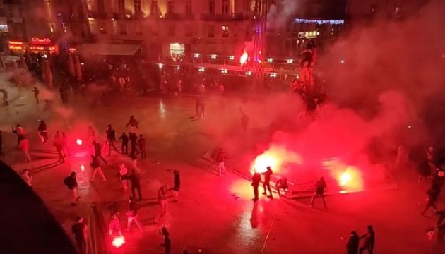 У Франції після матчу з Марокко сталися вуличні сутички між уболівальниками
