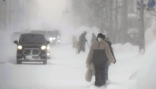 У Японії через потужні снігопади за тиждень загинули 14 людей, десятки - поранених