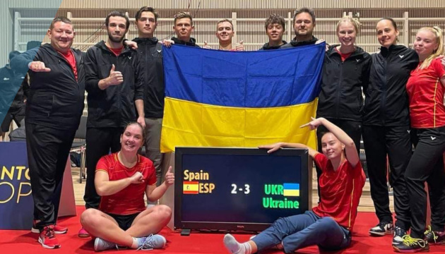 Українські бадмінтоністи - у фіналі Євро-2023 серед змішаних команд