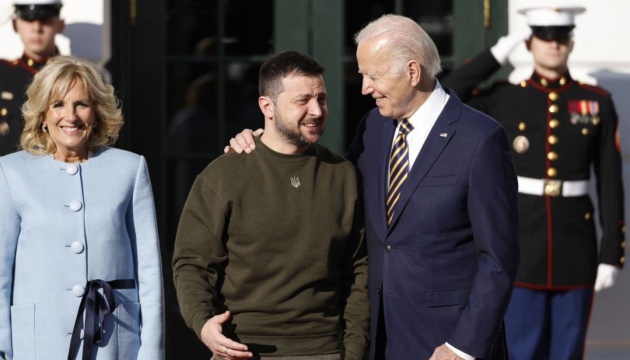 Volodymyr Zelensky et Joe Biden se sont rencontrés à la Maison Blanche 