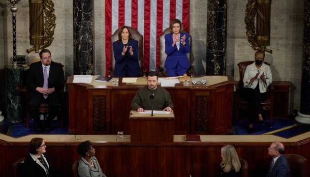 Ukraine, U.S., Europe have already defeated Russia in their minds - Zelensky to U.S. Congress