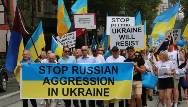 Діаспора закликала уряд Австралії збільшити військову допомогу Україні