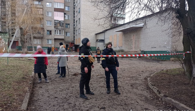 Une frappe russe a endommagé dix immeubles et une école à Kramatorsk 