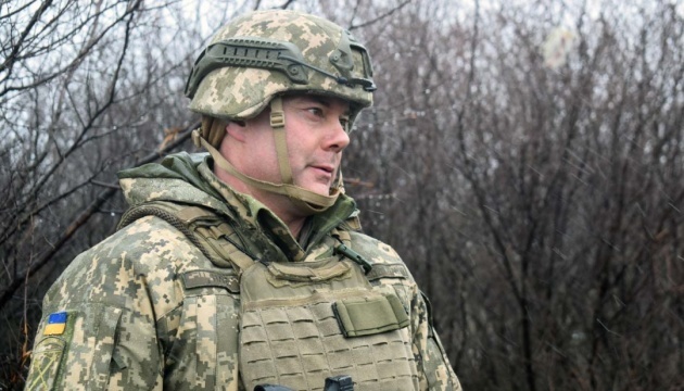 Joint Forces Commander Naiev inspects readiness of Kyiv region’s defense forces to combat SRGs