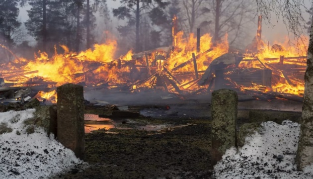 У Фінляндії згоріла церква XVIII століття
