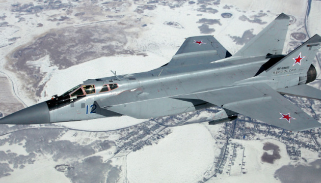 Russisches Jagflugzeug MiG 31 K brannte in Belarus
