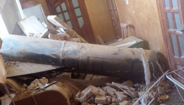 російська ракета влучила у будинок на Івано-Франківщині, але не розірвалась