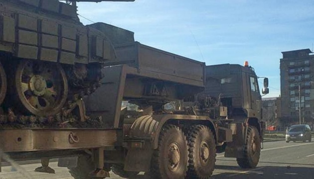 Invaders deploying more military equipment in Berdiansk