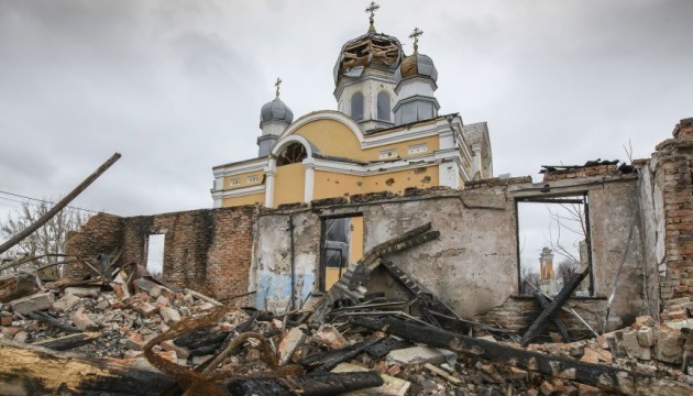 L'agression russe a endommagé 1062 sites du patrimoine culturel en Ukraine