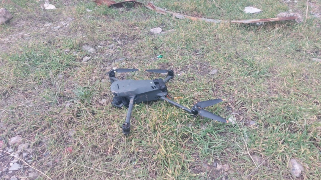 Guardias fronterizos derriban un dron enemigo en la región de Donetsk