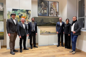 Понад 100 творів українських митців представили на виставці у Швейцарії