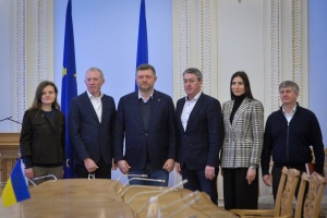 MEPs visit Rada, discuss Russia's accountability for war crimes