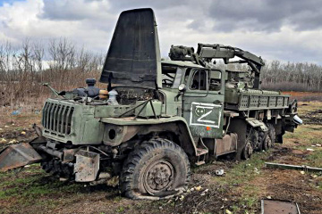 Streitkräfte der Ukraine vernichteten binnen eines Tages 720 russische Eindringlinge